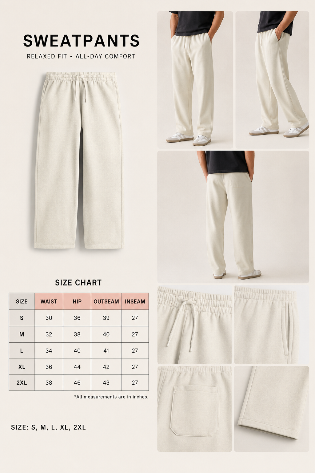 Unisex Sweatpants